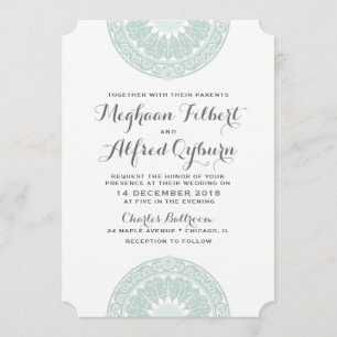 Invitaciones de Versalles a la boda en el jardín f