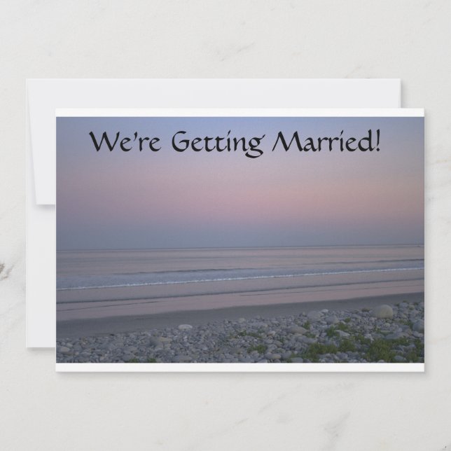 Invitaciones de White Point Beach (Anverso)