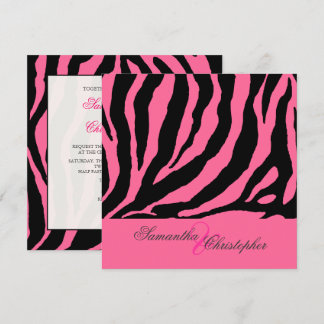 INVITACIONES DE ZEBRA / COLOR DIY