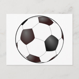 Invitaciones del balón de fútbol