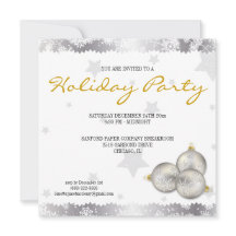 Invitaciones del copo de nieve de la celebración