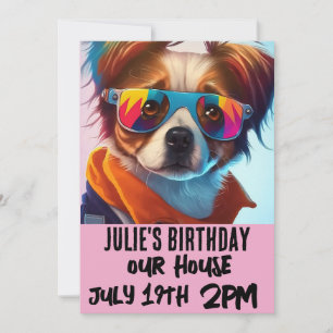 INVITACIONES DEL CUMPLEAÑOS DE LOS NIÑOS CON DIVER