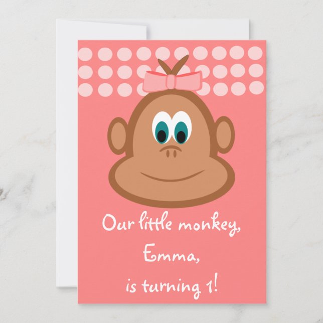 Invitaciones del cumpleaños de los pequeños niños (Anverso)
