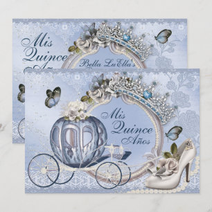 Invitaciones del cumpleaños de Quinceanera del