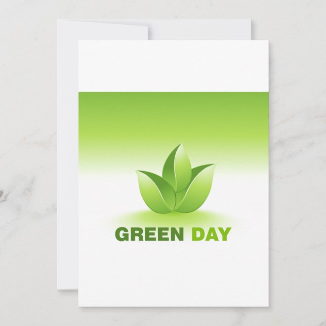 Invitaciones del Día Verde (Anverso)