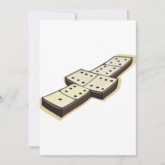 Invitaciones del dominó (Anverso)