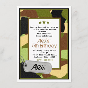 Invitaciones del ejército, MilitaryInvitations,