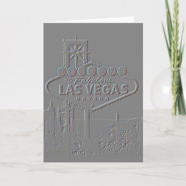 Invitaciones del extranjero de Las Vegas (Anverso)