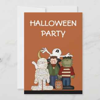 Invitaciones del fiesta de Halloween