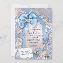 Invitaciones del fiesta de Quinceanera del dulce