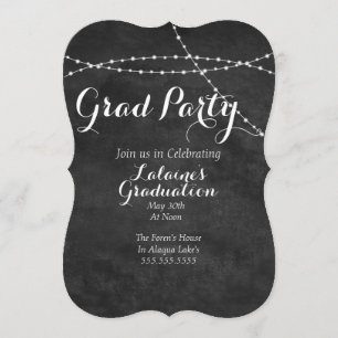 Invitaciones del fiesta del graduado