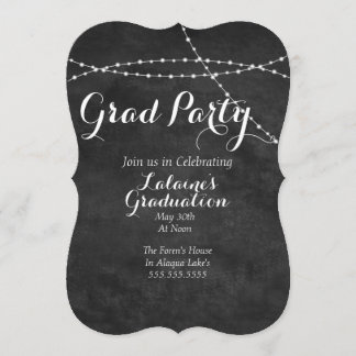 Invitaciones del fiesta del graduado