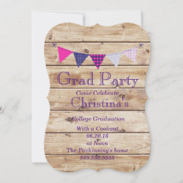 Invitaciones del fiesta del graduado