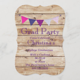 Invitaciones del fiesta del graduado