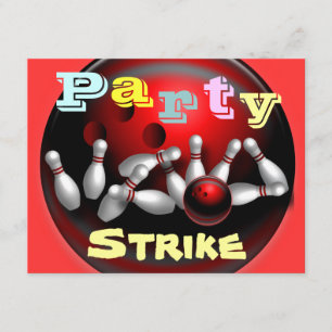 Invitaciones del fiesta que ruedan