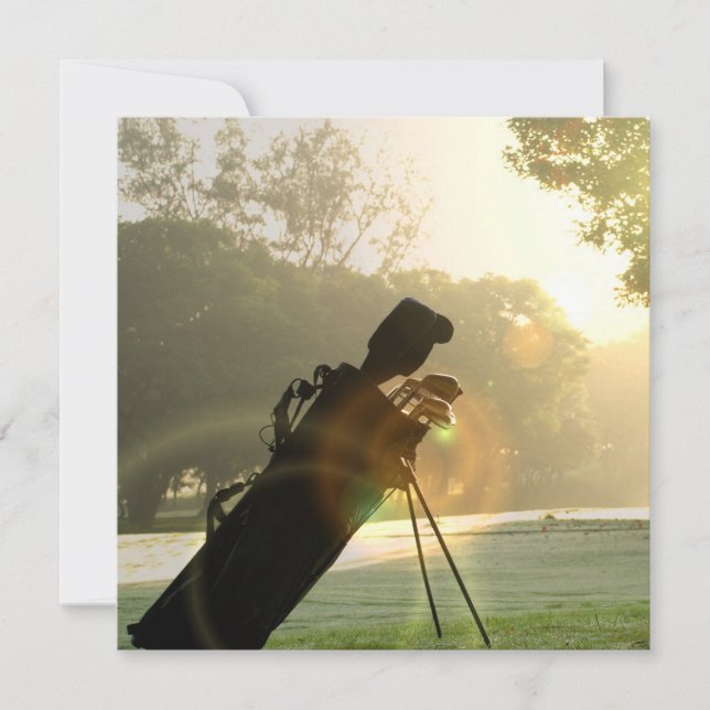 Invitaciones del golf (Anverso)