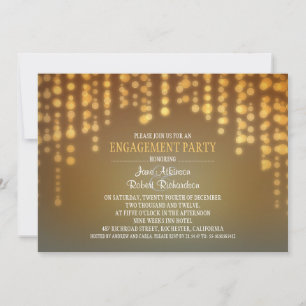 invitaciones del grupo de compromiso de luces de c