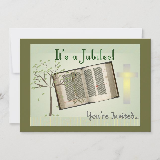 Invitaciones del jubileo de las monjas (Anverso)