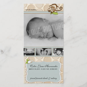 Invitaciones del nacimiento del recién nacido del