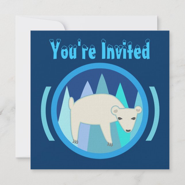 Invitaciones del oso polar (Anverso)