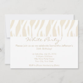 Invitaciones del Partido Blanco Contemporáneo