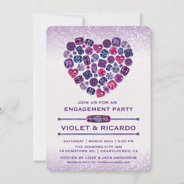 Invitaciones del Partido de Compromiso del Corazón (Anverso)