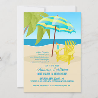 Invitaciones del Partido de Jubilación Tropical
