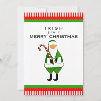 Invitaciones del Partido de los Navidades de Irlan