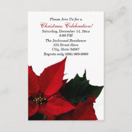 Invitaciones del Partido de los Navidades de Poins