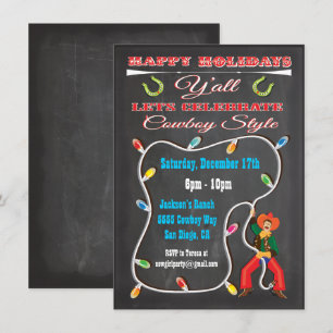 Invitaciones del Partido de los Navidades de Vaque