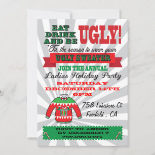 Invitaciones del partido de los Navidades del suét