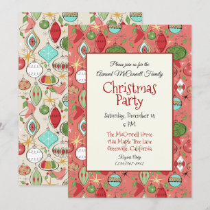 Invitaciones del partido de los Navidades retro de