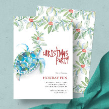 Invitaciones del partido Navidades de playa