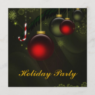 Invitaciones del partido Navidades Personalizados
