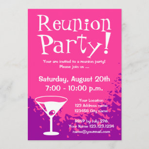 Invitaciones del partido Reunión  invitaciones Per