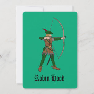 Invitaciones del partido Robin Hood