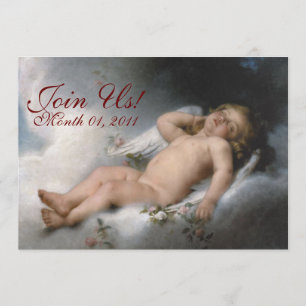 Invitaciones del personalizable del ángel el