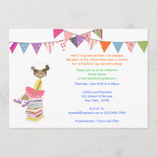 Invitaciones del preescolar o de la guardería