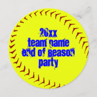 Invitaciones del softball de Fastpitch