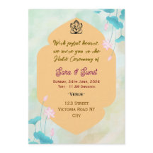 Invitaciones Digitales para la Ceremonia de Haldi 