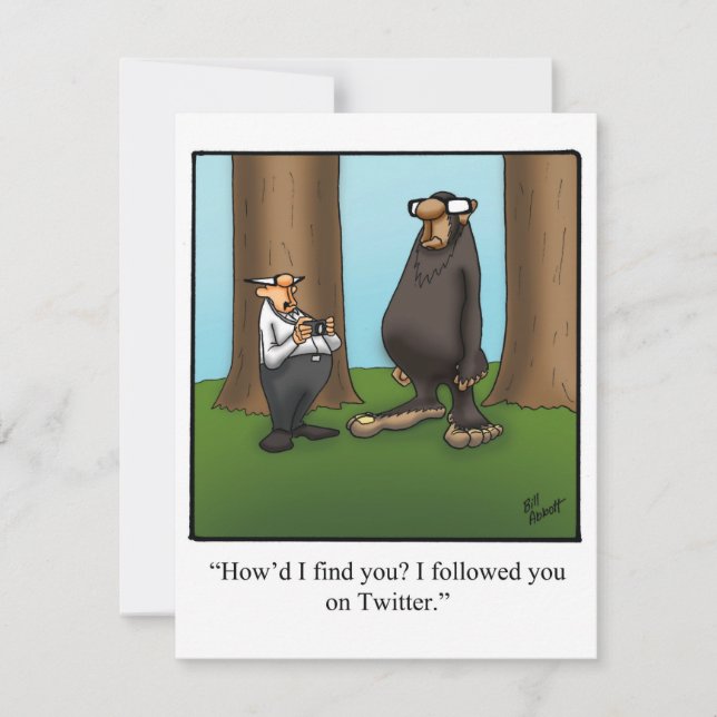 Invitaciones divertidas a una reunión familiar (Anverso)