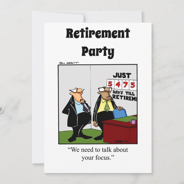 Invitaciones divertidas al partido Humor de Jubila (Anverso)