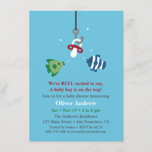 Invitaciones Divertidas para Baby Shower de Carnad