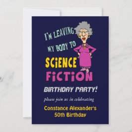 Invitaciones divertidas para fiestas de cumpleaños