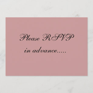 Invitaciones divertidas para RSVP