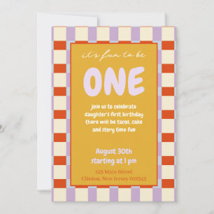 Invitaciones Divertidas para ser Uno 