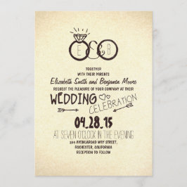 Invitaciones divertidas y creativas a la boda