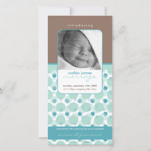 INVITACIONES DULCES DEL NACIMIENTO DE LA FOTO::