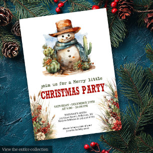 Invitaciones editables para la fiesta de Navidad Y