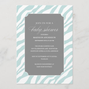 INVITACIONES ELEGANTES DE LA DUCHA EL %PIPE% BABY